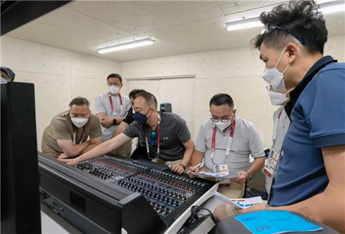 聲光視訊工作團隊 東京奧運會聲光視訊工作團隊